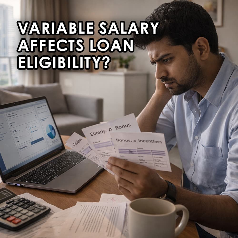 Does Variable Salary Reduce Your Home Loan Eligibility? - Feature image