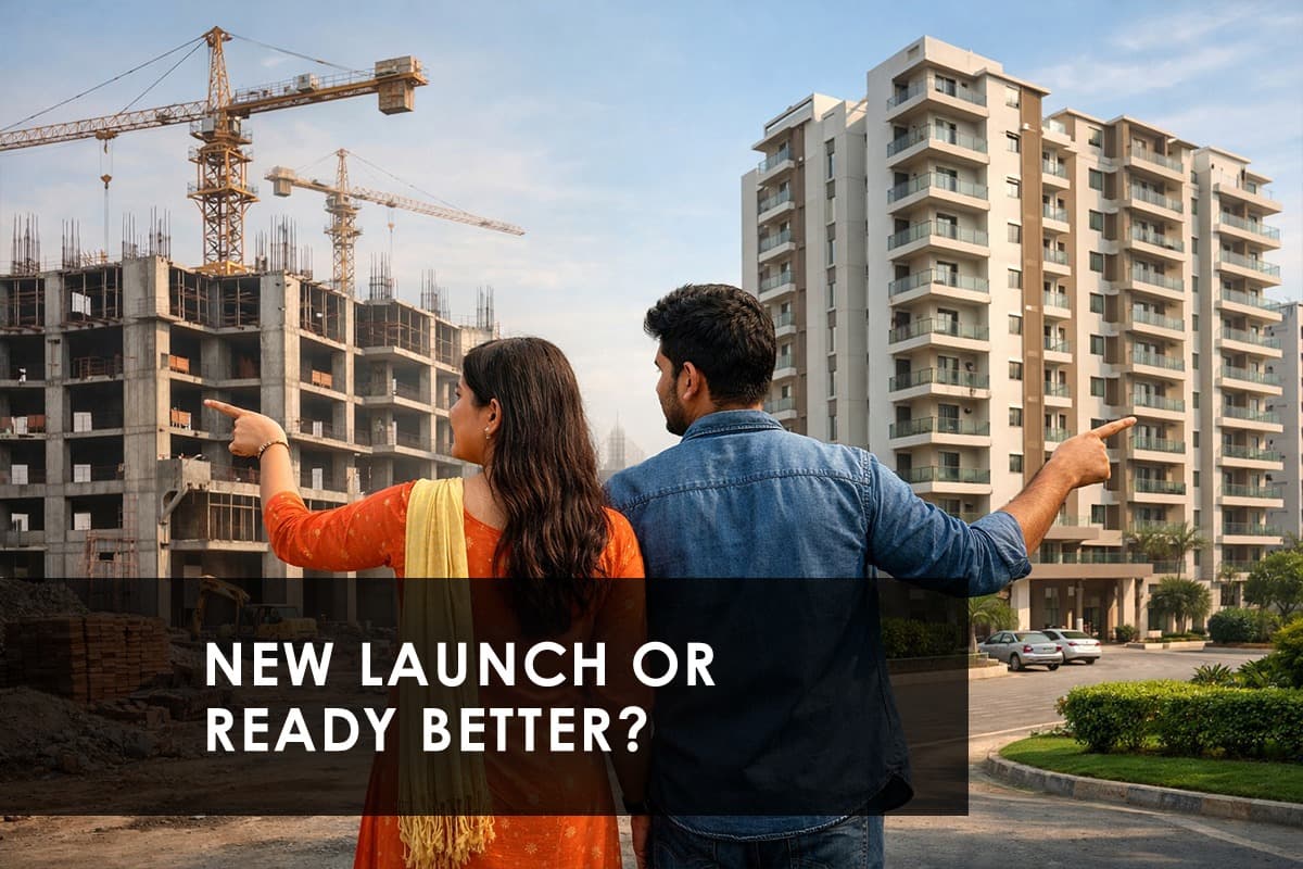 New Launch vs Ready-to-Move Property in India: A Cost Comparison - Thumbnail image