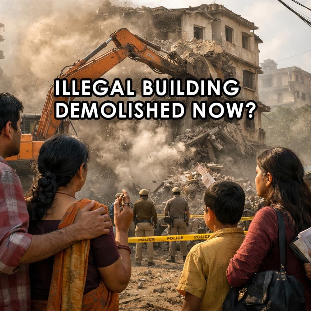 Illegal Construction Demolished: A Homebuyer's Guide to Verification in India - Thumbnail image