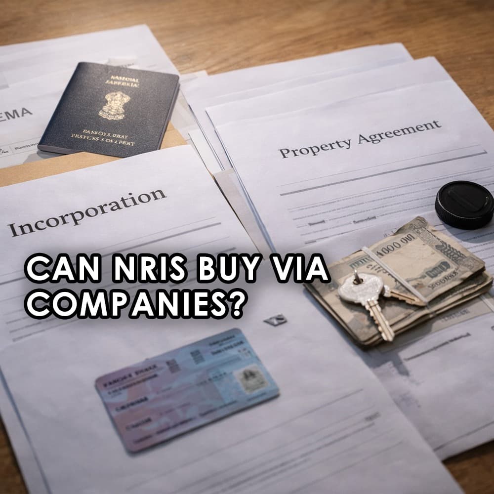 NRI Property Purchase in India: Rules for Overseas Company Involvement - Feature image
