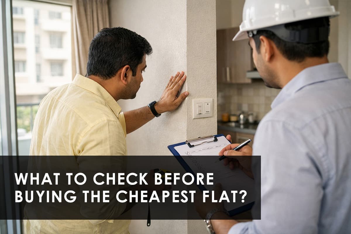 What to Check Before Buying the Cheapest Flat: A Practical Guide for Indian Homebuyers - Featured blog image