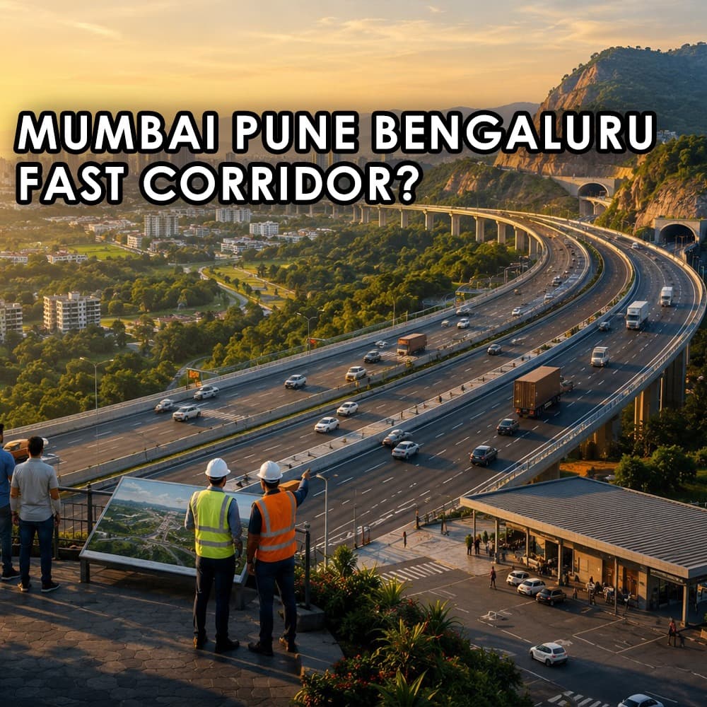 Mumbai–Pune–Bengaluru Expressway: The Corridor That Is Rewriting Investment Maps - Feature image