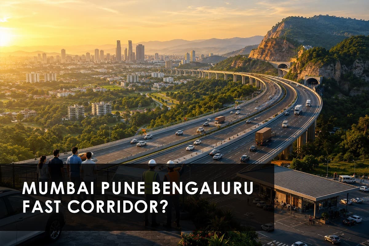 Mumbai–Pune–Bengaluru Expressway: The Corridor That Is Rewriting Investment Maps - Featured blog image