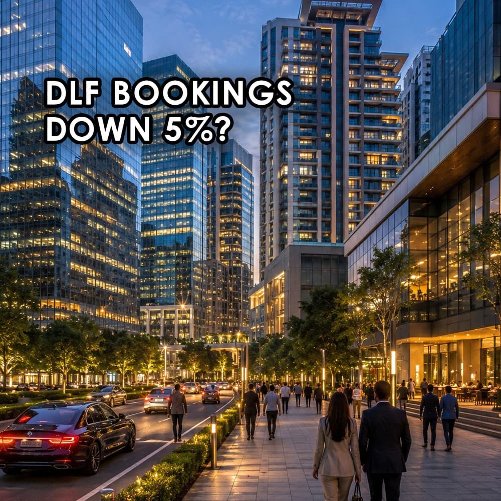 DLF Closes FY26 With Zero Debt and ₹20,143 Crore in Bookings: Reading the Numbers Right - Feature image
