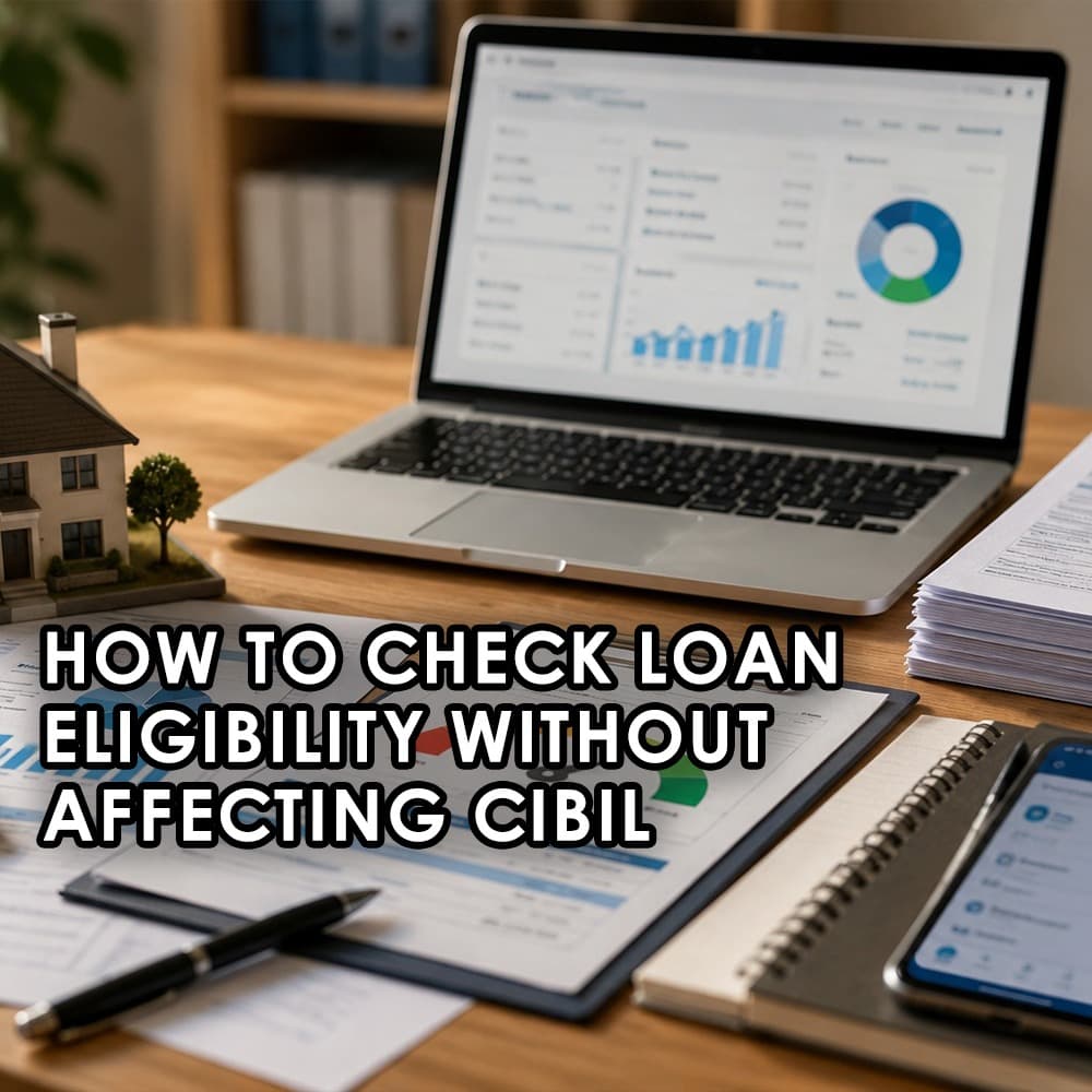 How to Check Your Loan Eligibility Without Hurting Your CIBIL Score - Feature image