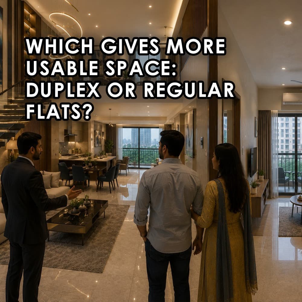 Carpet Area in Duplex vs Regular Flats: What Buyers Need to Know - Feature image