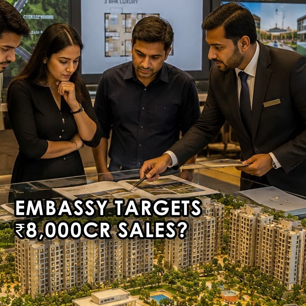 Embassy Developments Chases ₹8,000 Crore in FY27: What Is Driving This Ambition? - Feature image