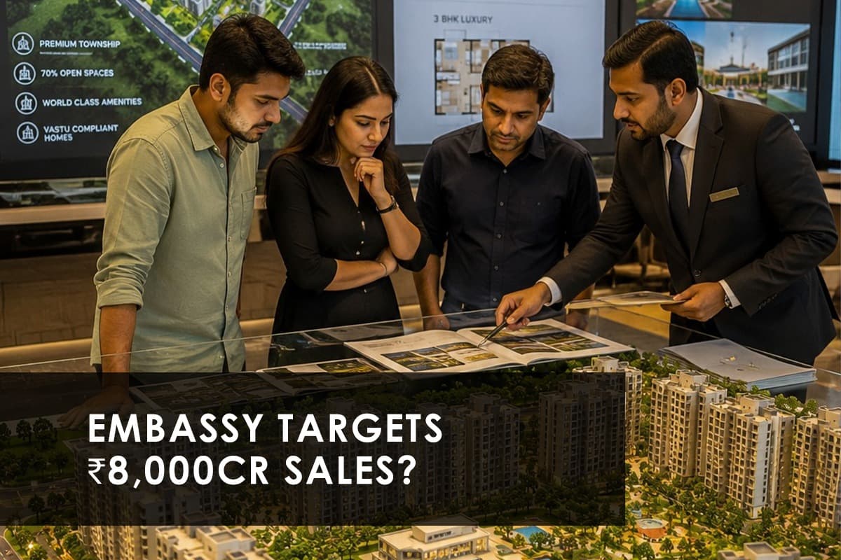 Embassy Developments Chases ₹8,000 Crore in FY27: What Is Driving This Ambition? - Thumbnail image