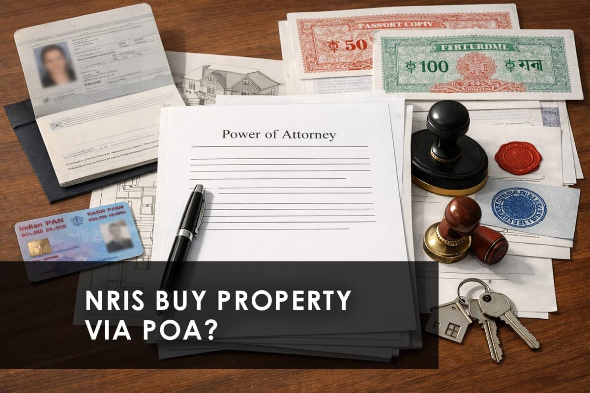Can NRIs Buy Property in India Through Power of Attorney? A Complete Guide - Featured blog image
