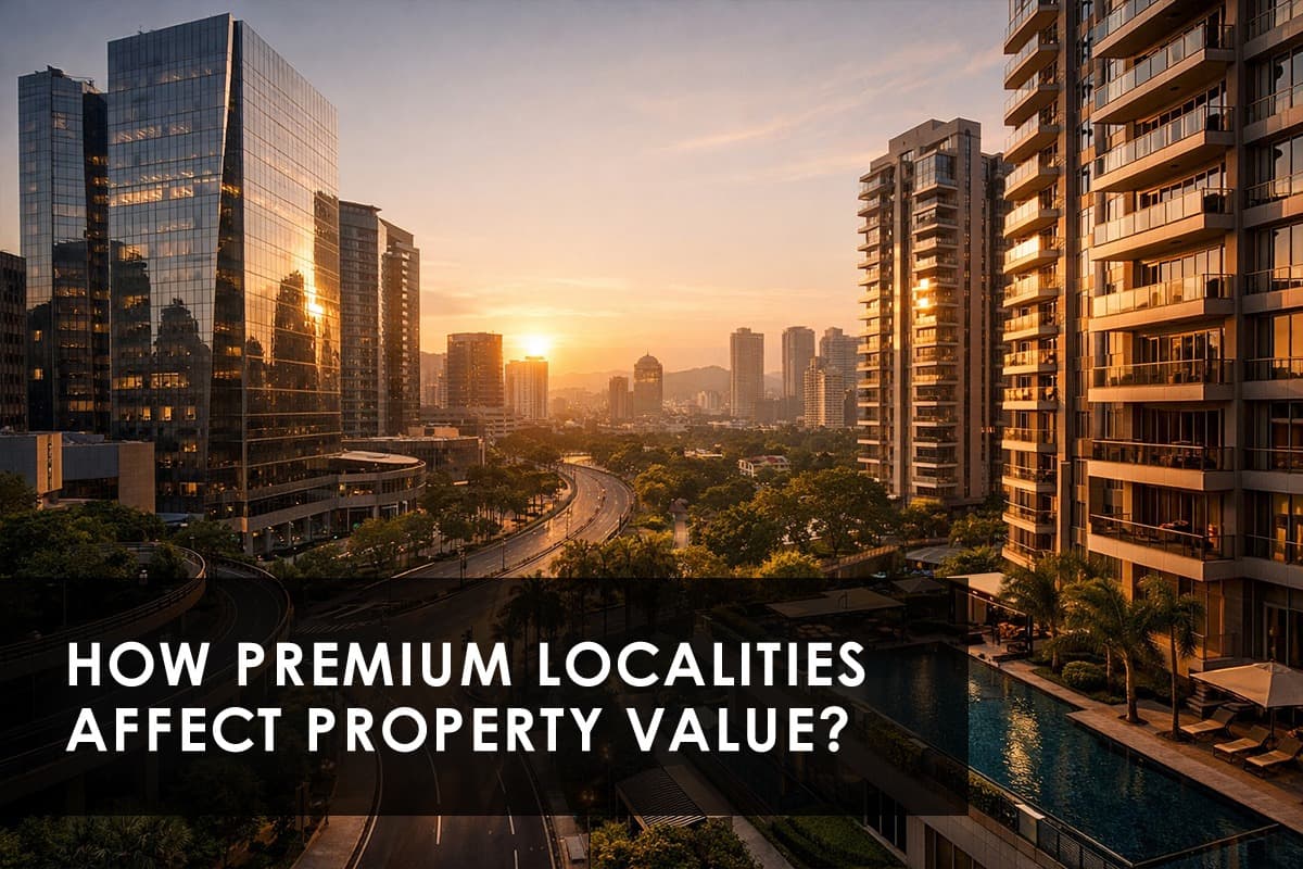 How Premium Localities Affect Property Value in India - Featured blog image
