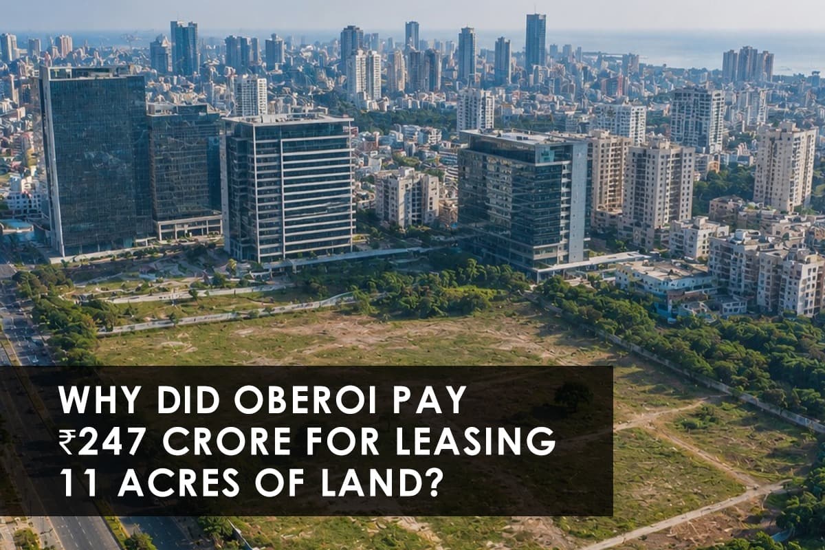 Oberoi Realty Locks In Bandra East's Biggest Railway Land Deal With a Purpose-Built Company - Featured blog image