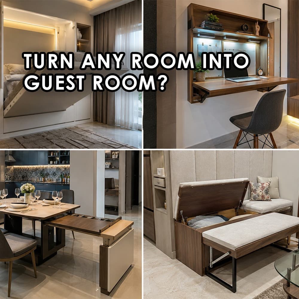 A Practical Guide to Foldable Guest Room Furniture - Feature image