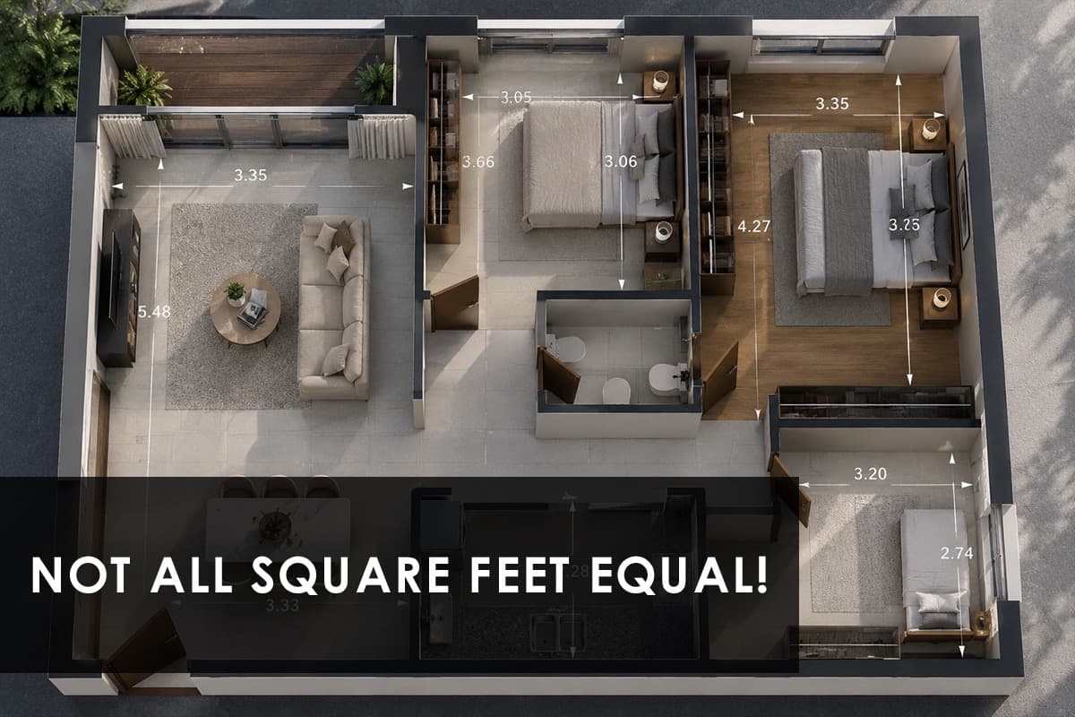 That 1,000 Sq Ft Flat May Not Be What You Think It Is - Featured blog image