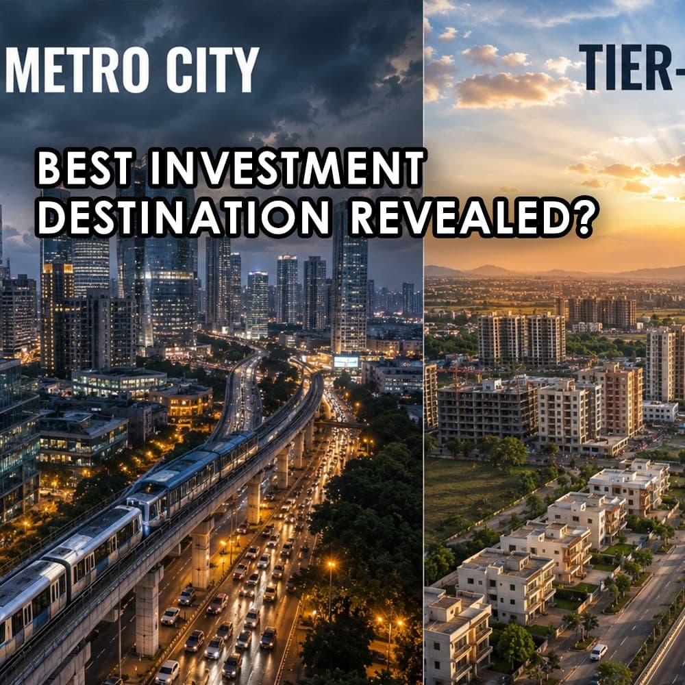 Metro or Tier-2: Where Does Your Property Money Actually Work Harder? - Feature image