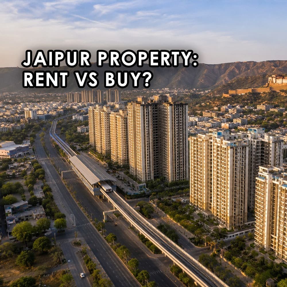 Pink City, Real Numbers: Should You Rent or Buy Property in Jaipur Right Now? - Feature image