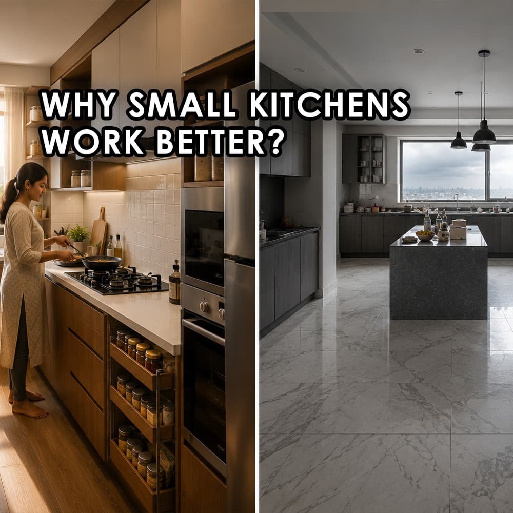 Why Some Small Kitchens Work Better Than Large Ones - Feature image