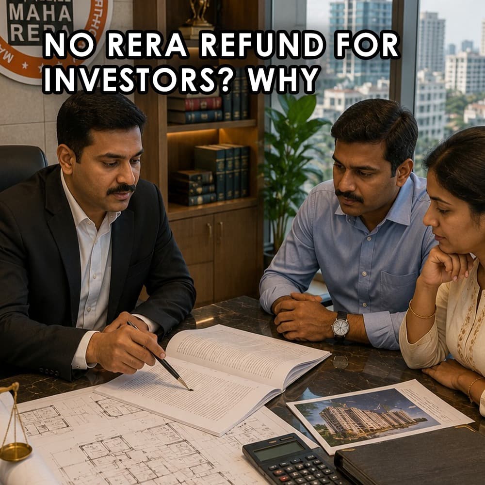 MahaRERA Draws a Sharp Line Between Investors and Genuine Homebuyers in Refund Disputes - Feature image