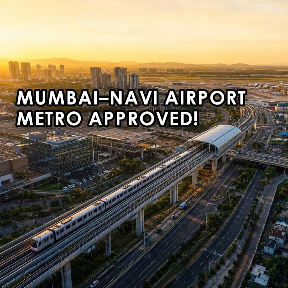 Maharashtra Gives Green Light to Metro Line 8: The Real Estate Story Nobody Is Talking About Loudly Enough - Feature image