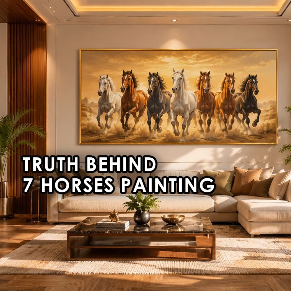 Seven Horses Painting: Does It Really Bring Success? Colour Psychology and Vastu Explained - Feature image