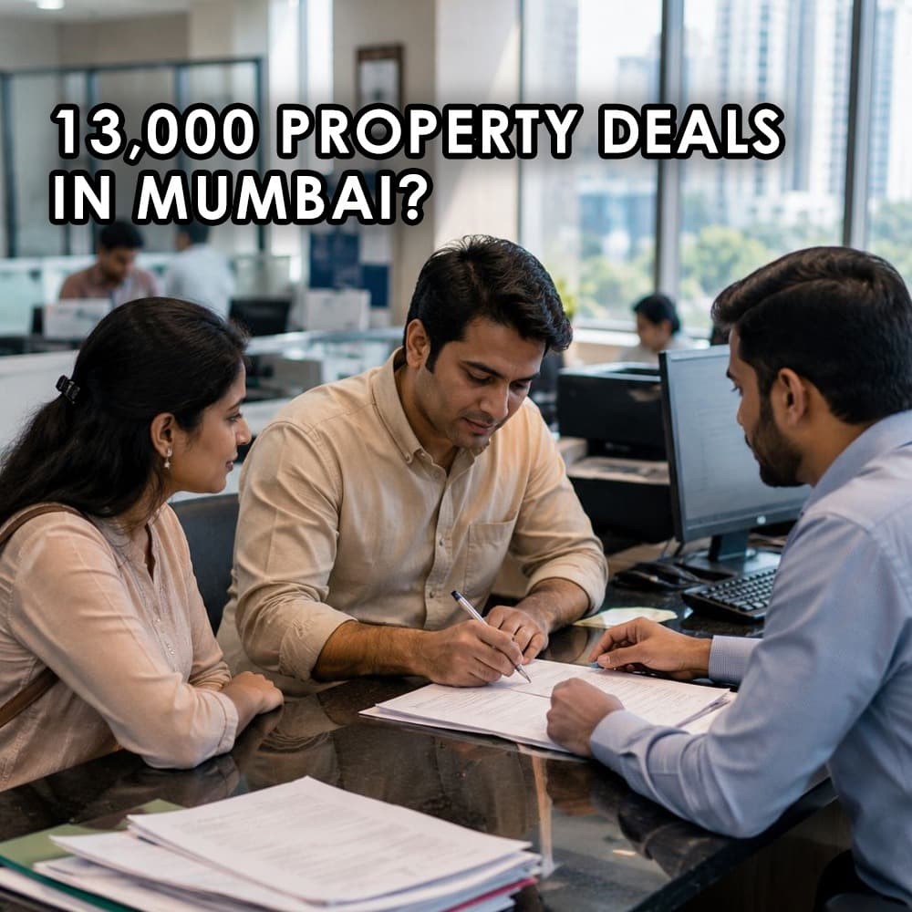 Mumbai Crosses 13,000 Property Registrations in June, Stamp Duty Touches Rs 1,077 Crore - Feature image