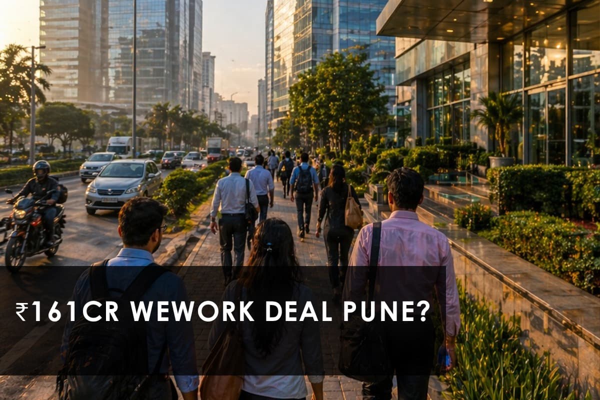 WeWork India Signs 2 Lakh Sq Ft Office Lease in Pune's Wakad, Total Rent Crosses ₹161 Crore - Thumbnail image