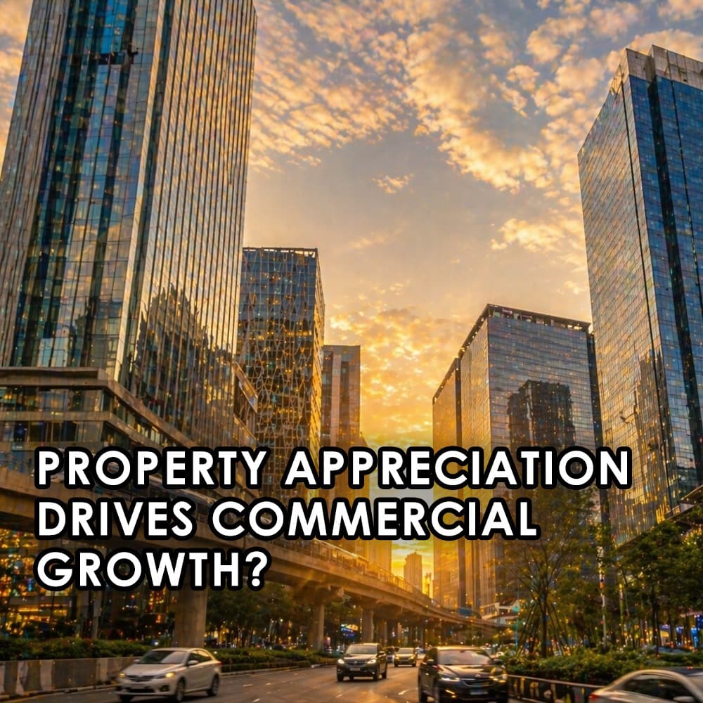The Role of Property Appreciation in India's Commercial Hotspots - Feature image