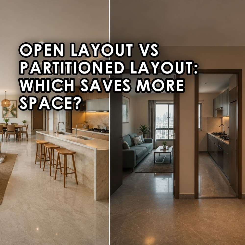 Open Layout vs Partitioned Layout: Which One Actually Saves More Space? - Feature image