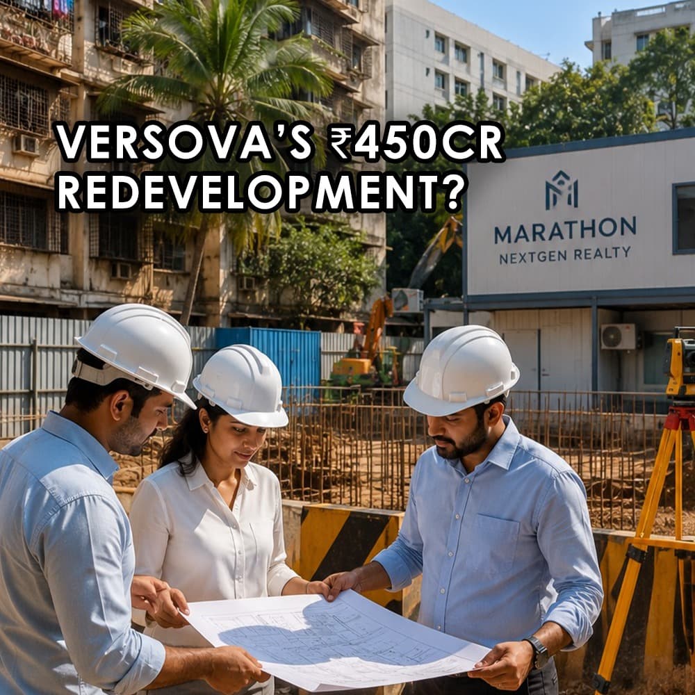 Marathon Nextgen Realty Steps Into Versova With a ₹450 Crore Society Redevelopment - Feature image