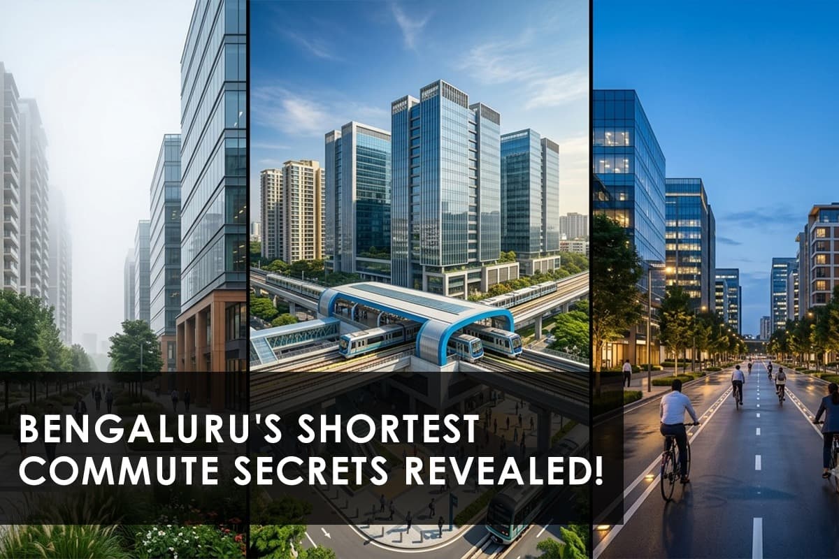 Areas With the Shortest Office Commutes in Bengaluru: Where Living Close to Work Actually Pays Off - Featured blog image