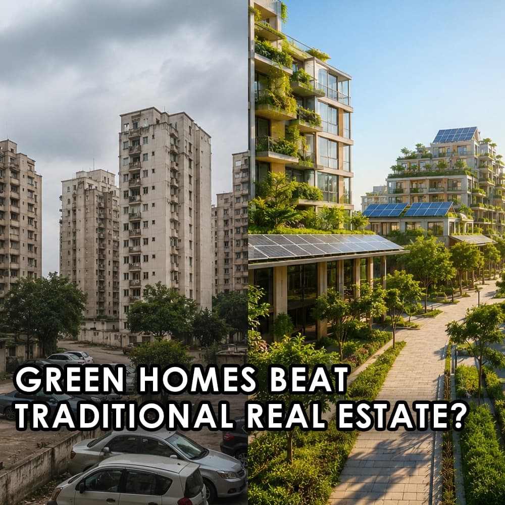 Green Real Estate vs Conventional Real Estate: Which Performs Better? - Feature image