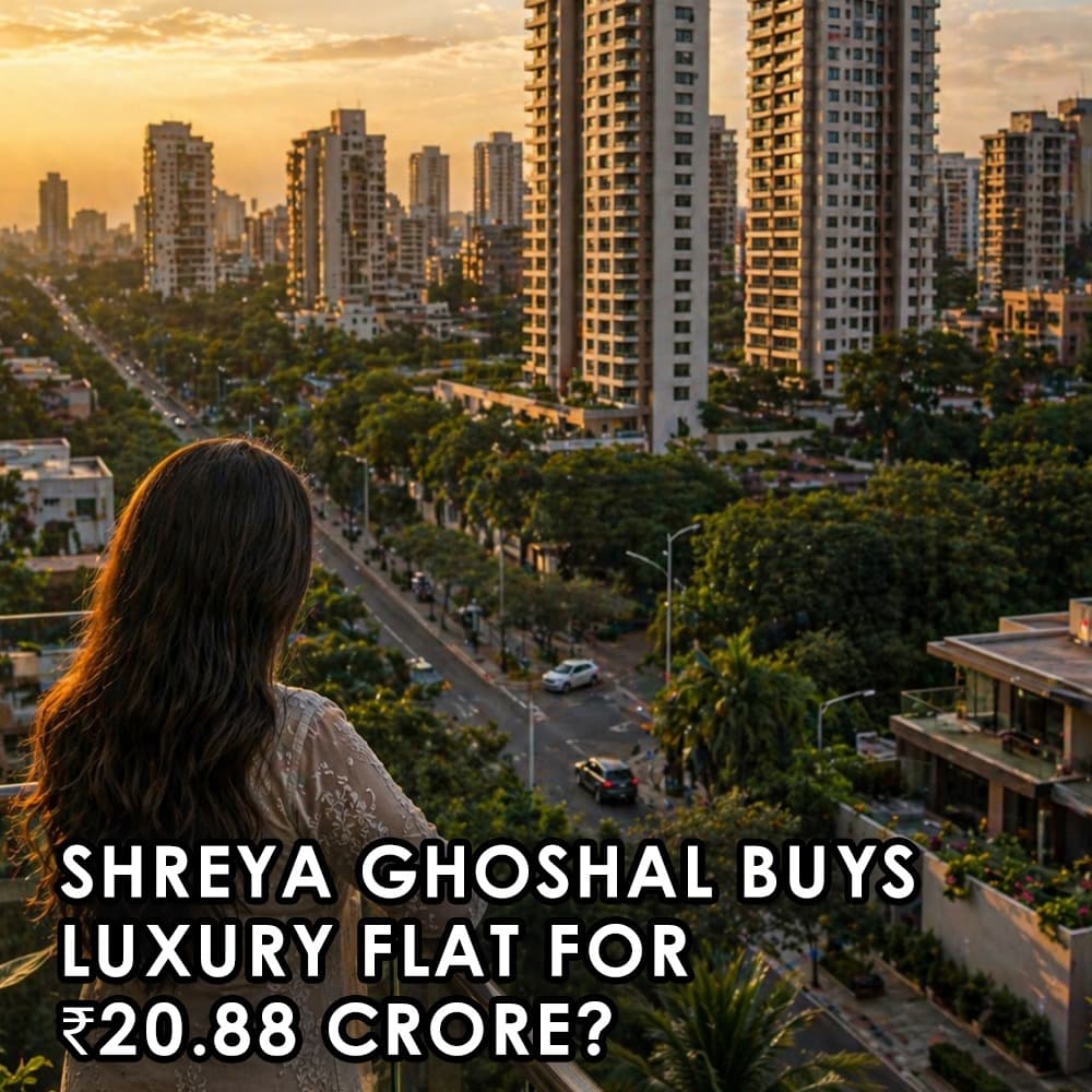 Shreya Ghoshal Buys Third Mumbai Property in Three Months for ₹20.88 Crore - Feature image