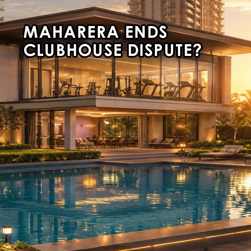 MahaRERA Draws a Line: Why It Won't Police Who Gets Into Your Clubhouse - Feature image