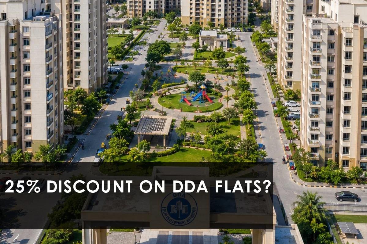 DDA Narela Flats: 25% Off for Government Employees