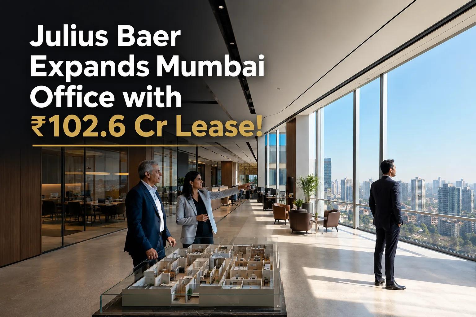 Julius Baer Expands Mumbai Office: ₹102.6 Cr Andheri East Deal
