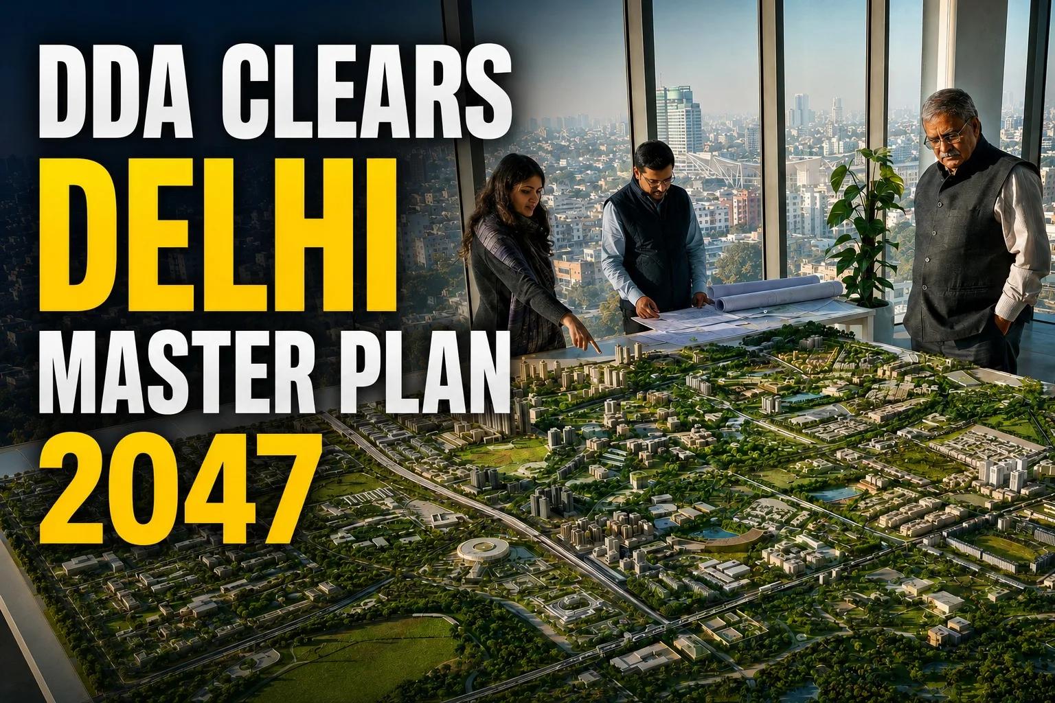 Delhi Master Plan 2047: DDA Redevelopment & Housing Blueprint