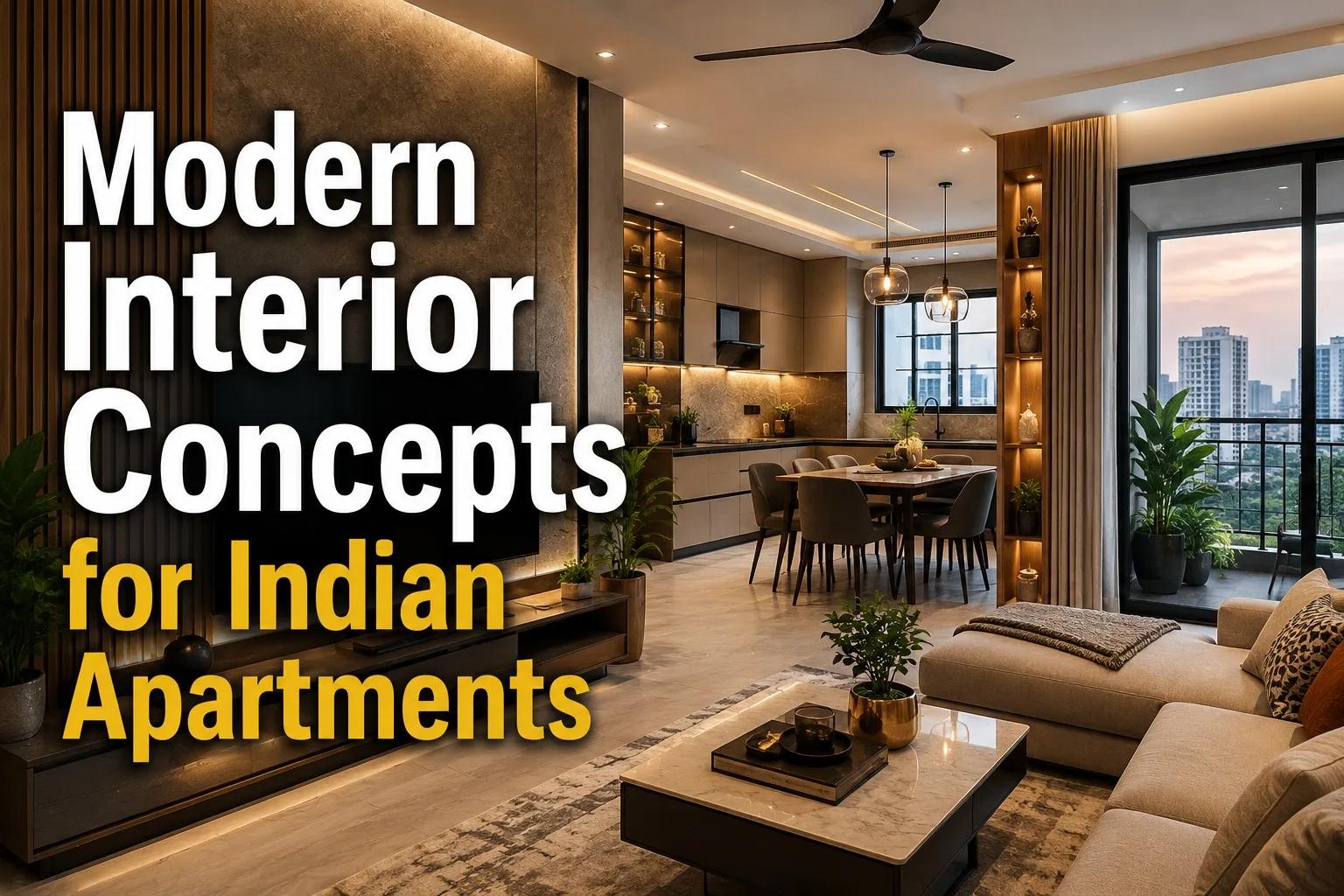 Modern Indian Apartment Interior Design Trends 2026