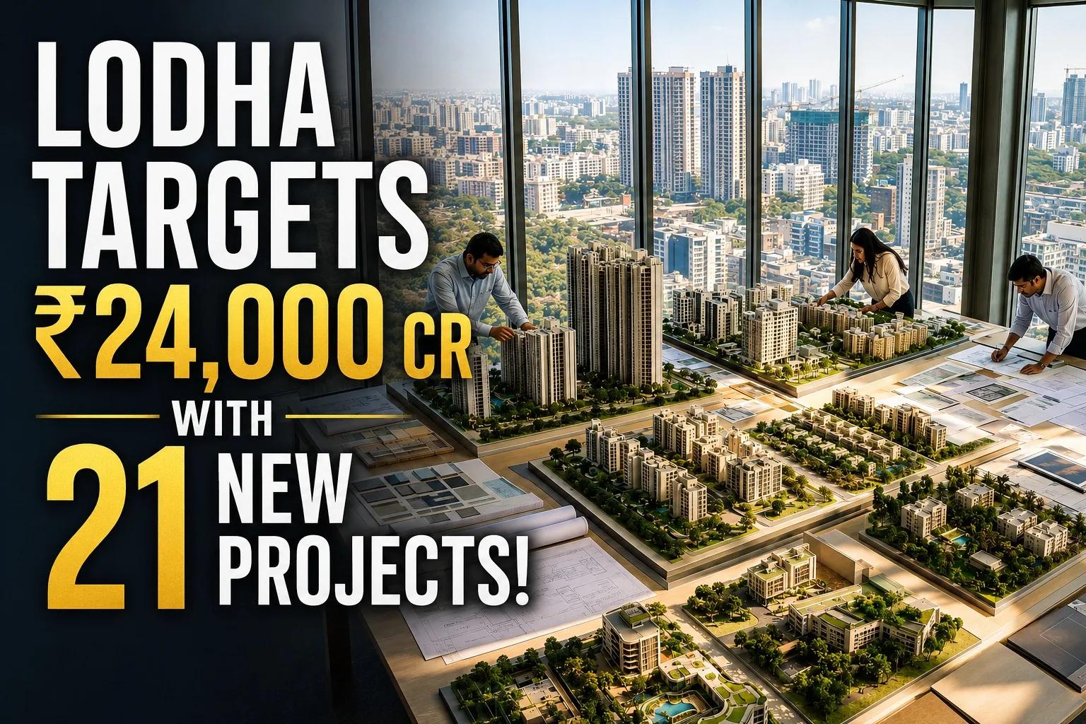 Lodha Developers: 21 New Housing Projects & ₹24K Crore Growth