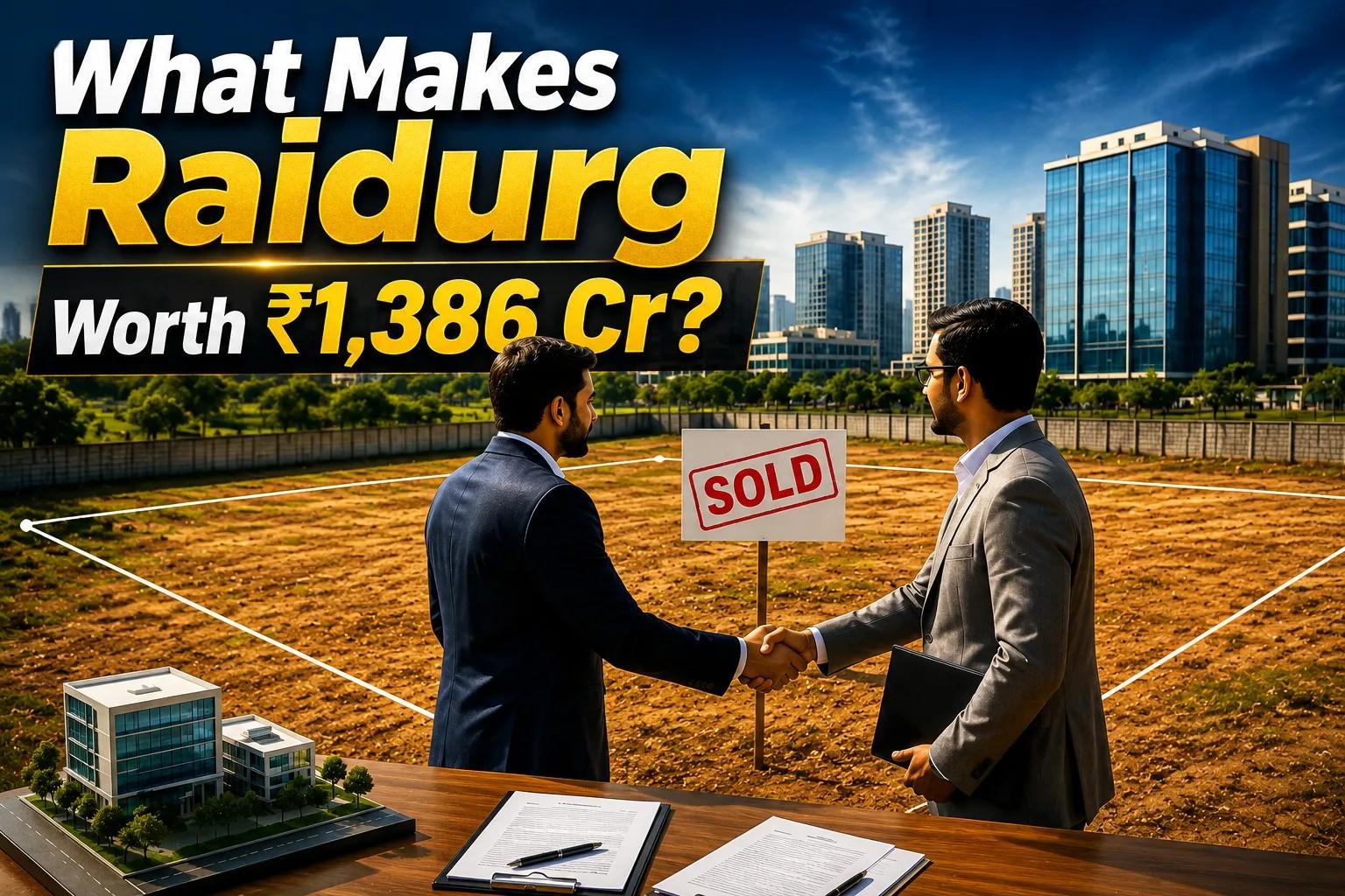 Hyderabad Raidurg Land Deal: New National Benchmark Set