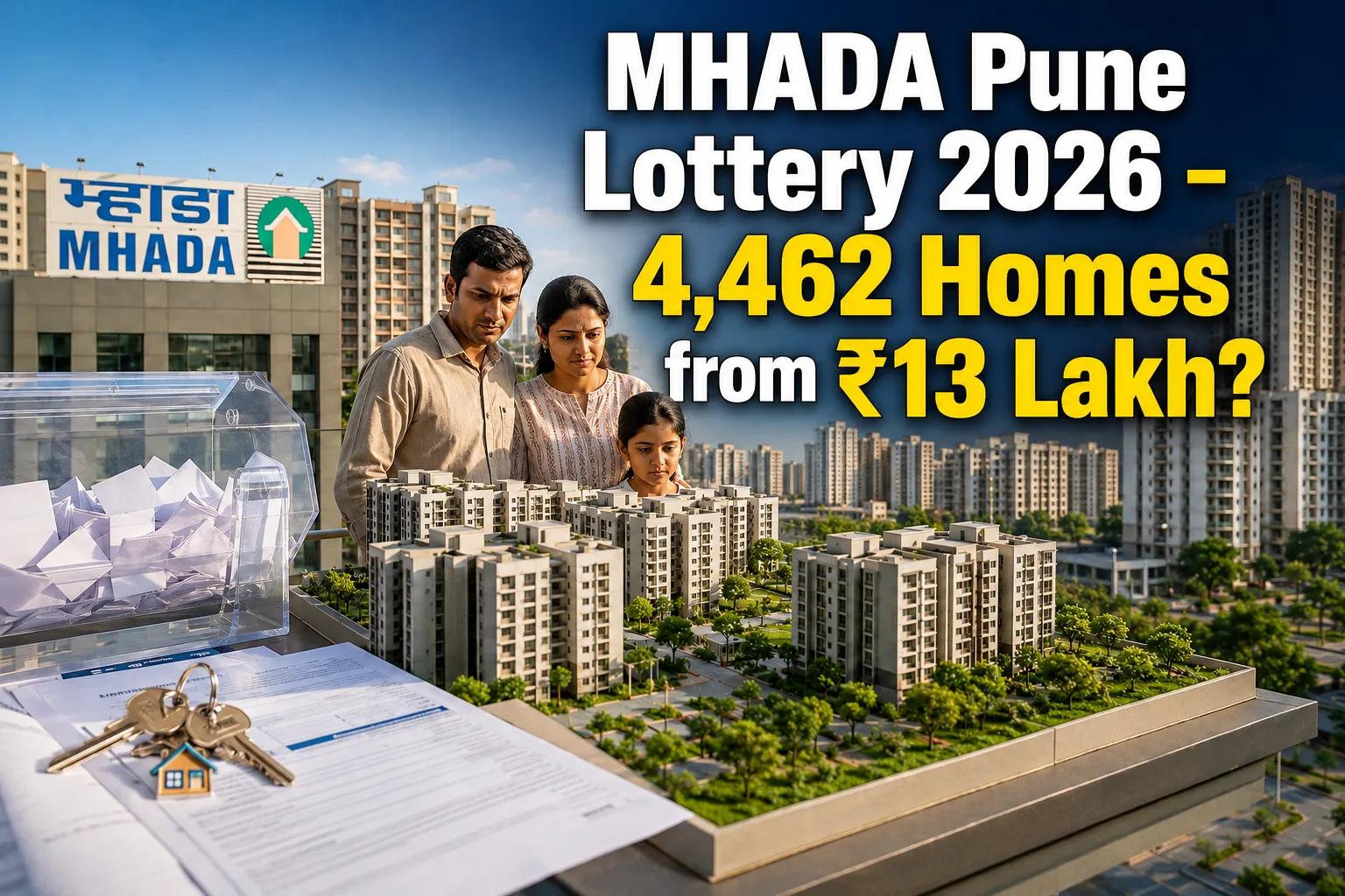 Mhada Pune Lottery 2026: Affordable Homes in Pune & Pimpri Chinchwad