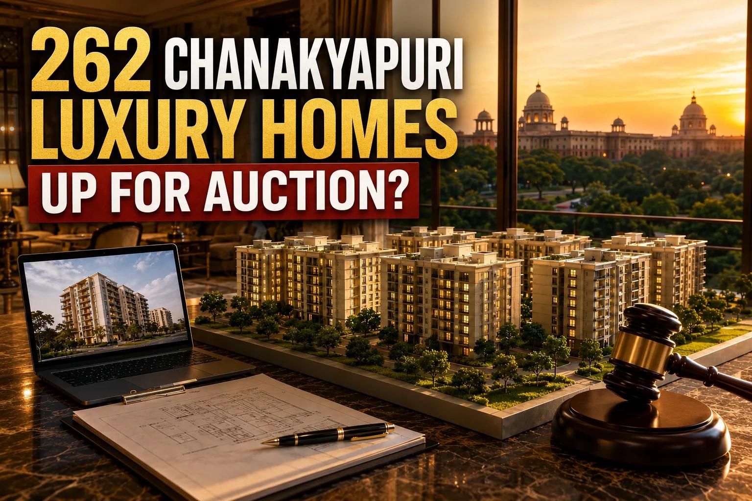NBCC E-Auction: Luxury Apartments Near Chanakyapuri, Delhi