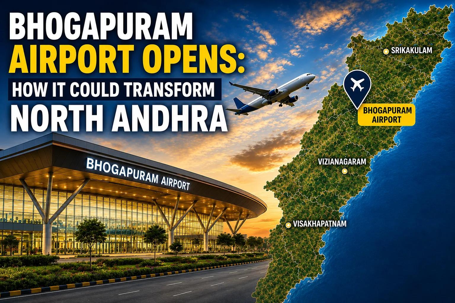 Bhogapuram Airport: North Andhra's Economic & Real Estate Catalyst
