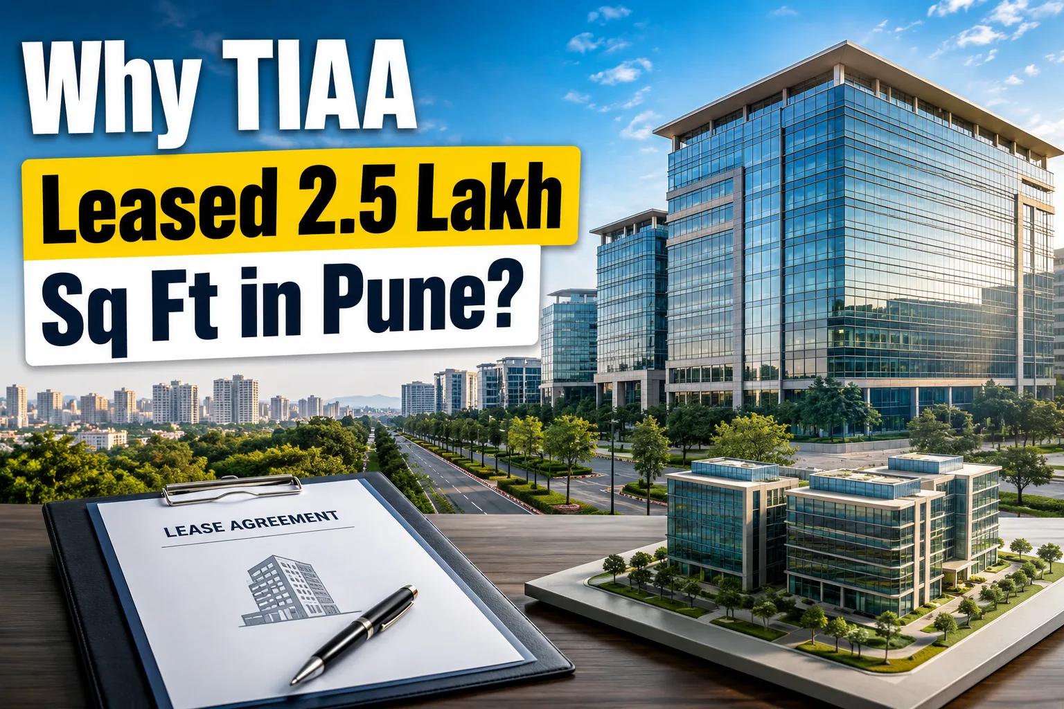 TIAA's Pune Office Lease: A Decade-Long Commitment