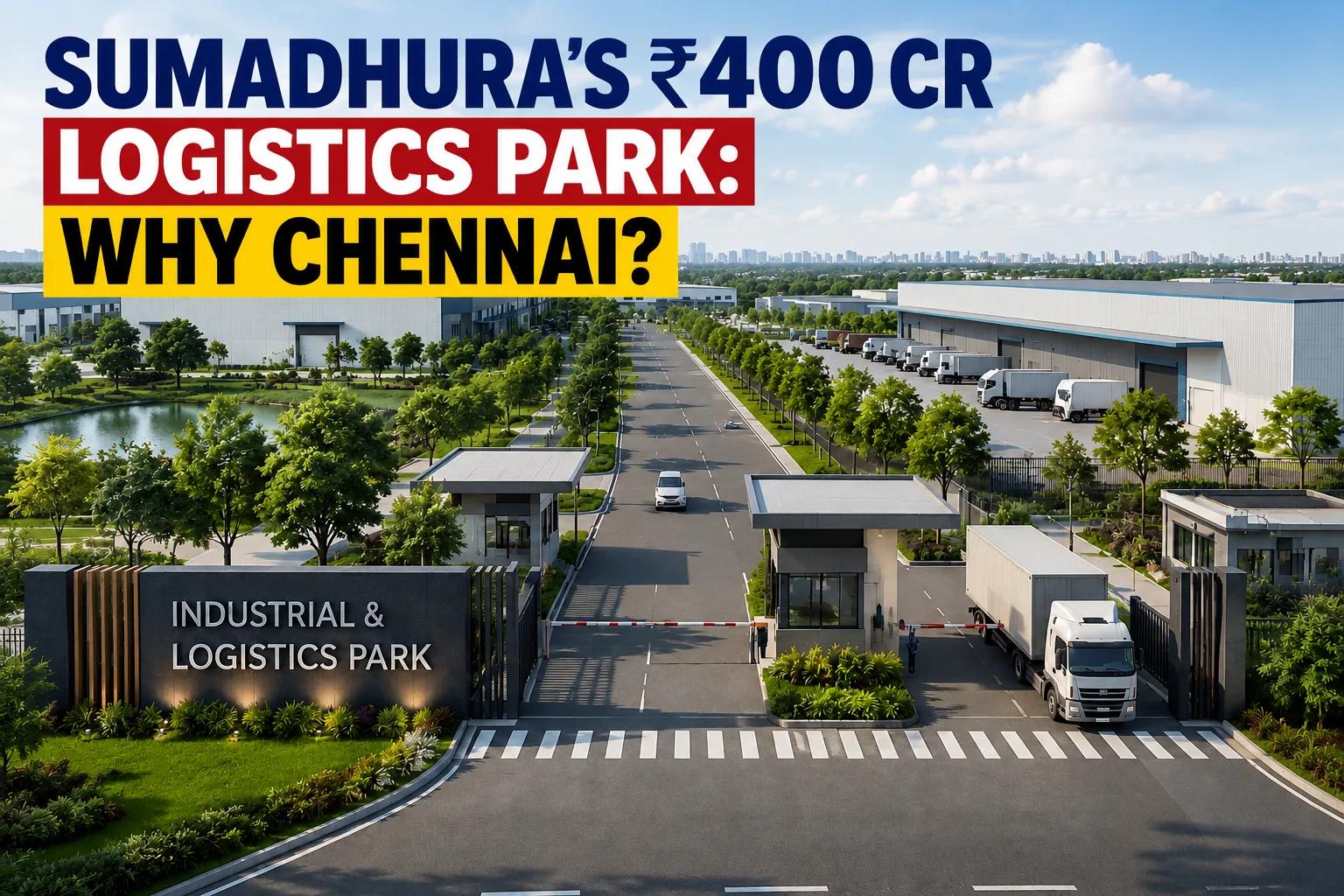 Sumadhura Group Launches Chennai Logistics Park: ₹400 Cr Investment