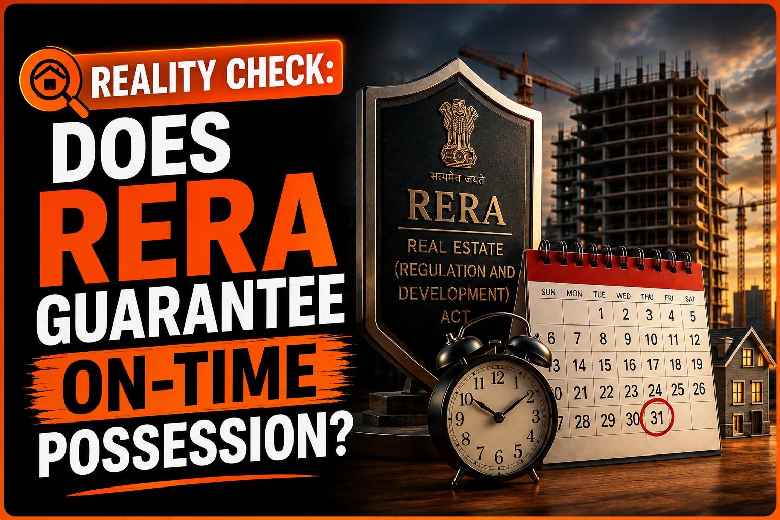 Does RERA Guarantee On-Time Possession? A Homebuyer's Guide