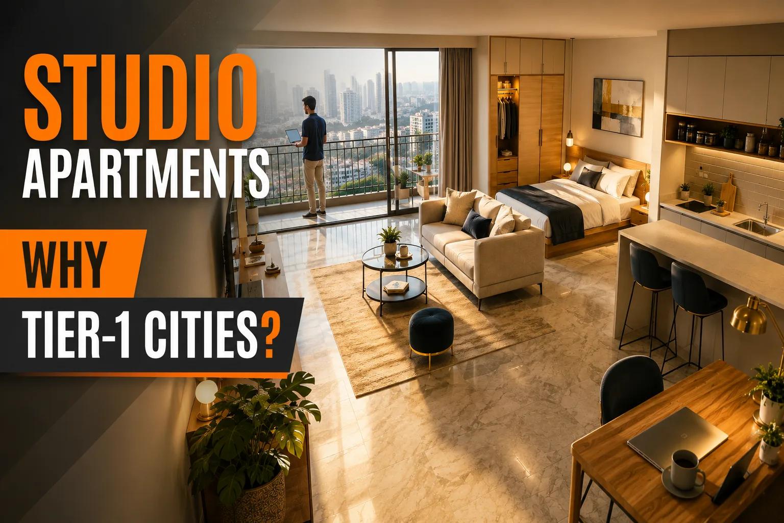 Studio Apartments: High Returns in India's Tier-1 Cities