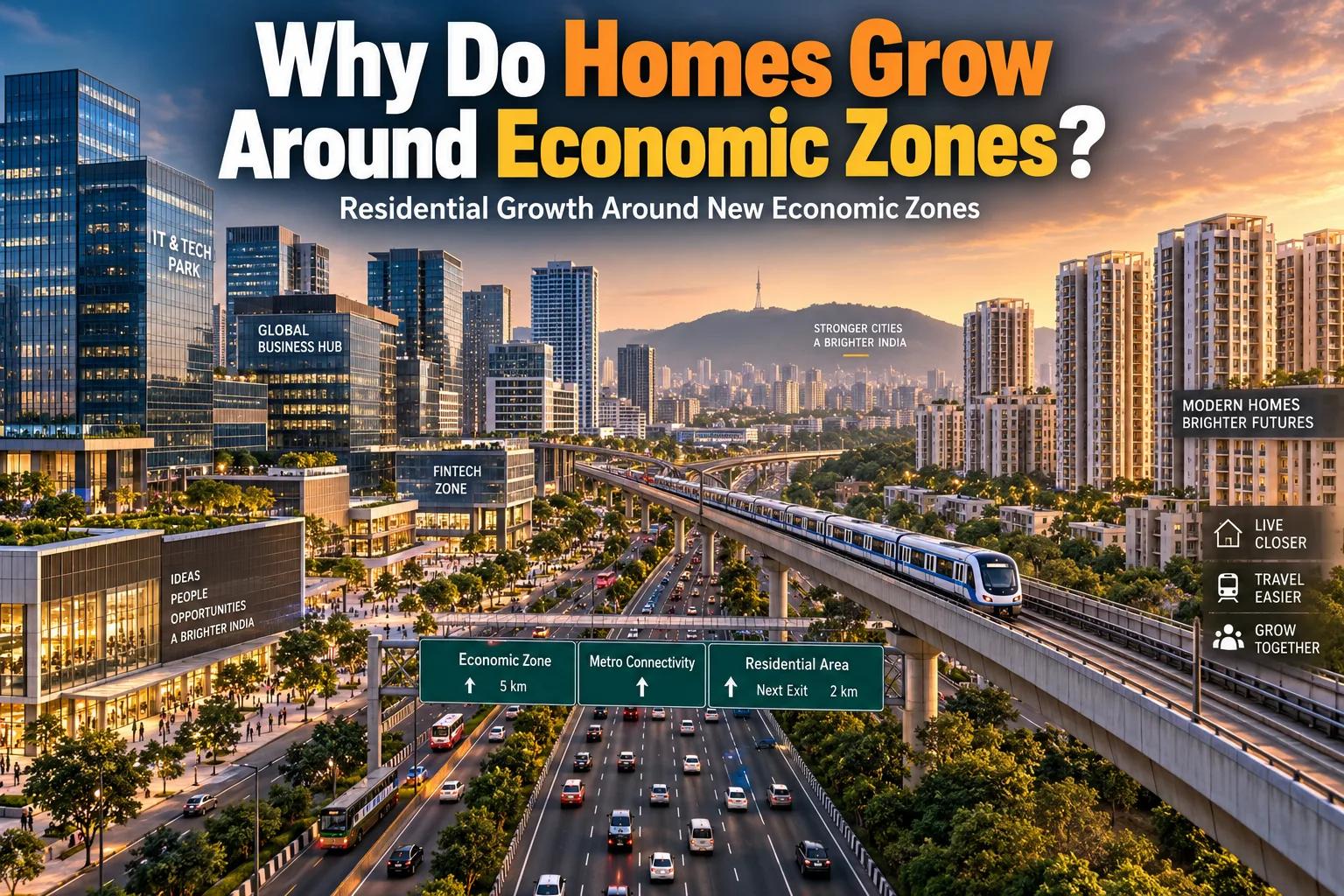 Residential Growth: India's New Economic Zone Real Estate Boom