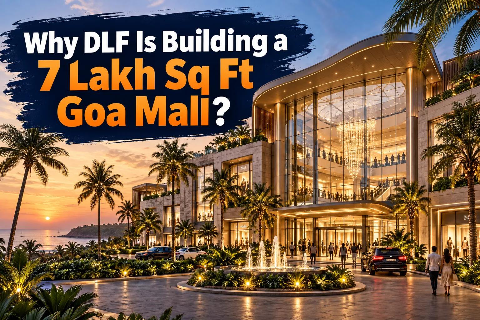 DLF Goa Mall Opening 2027: ₹500 Cr Project in Panaji
