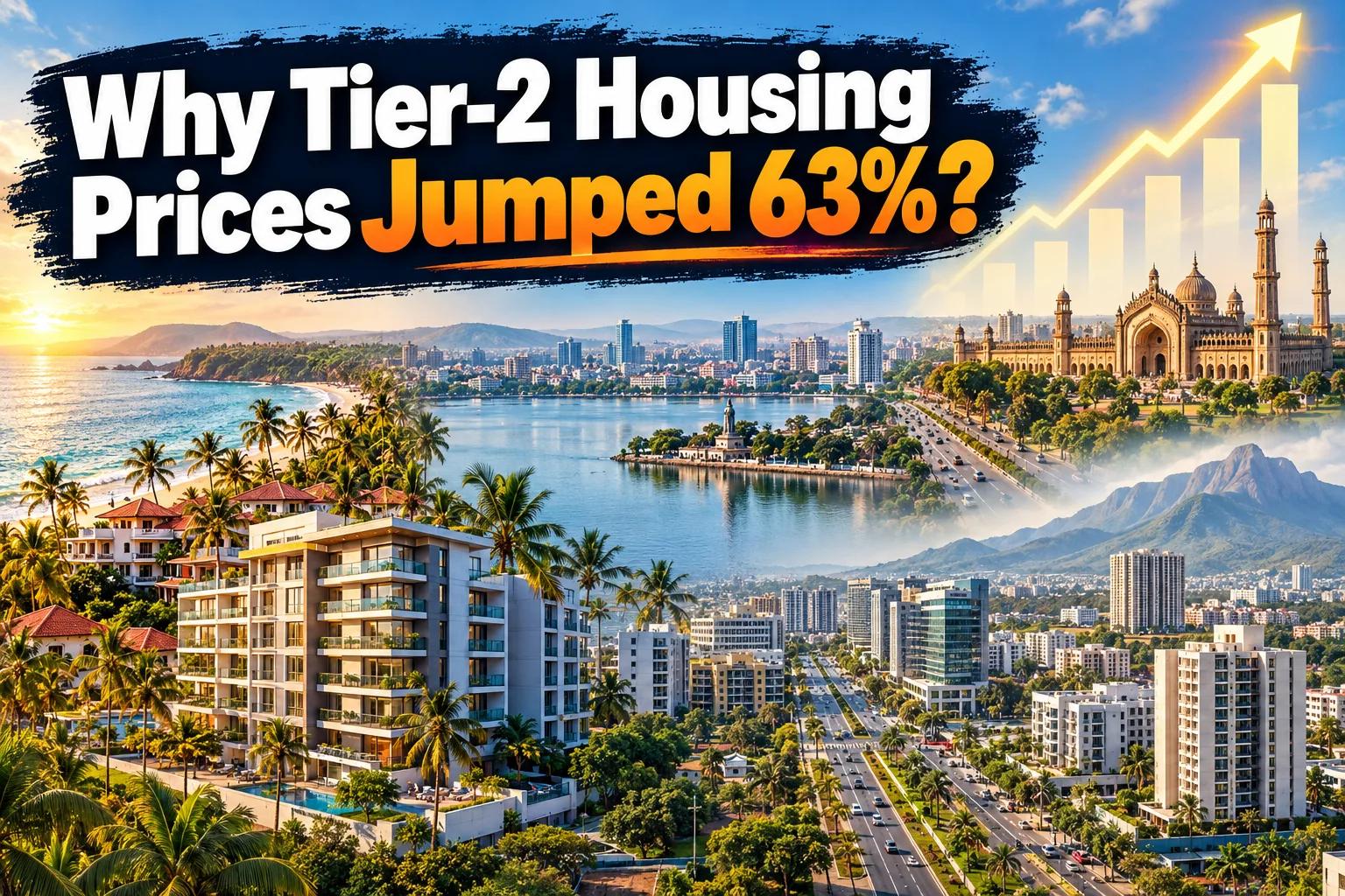 India's Tier-2 Cities Lead Housing Price Growth Boom