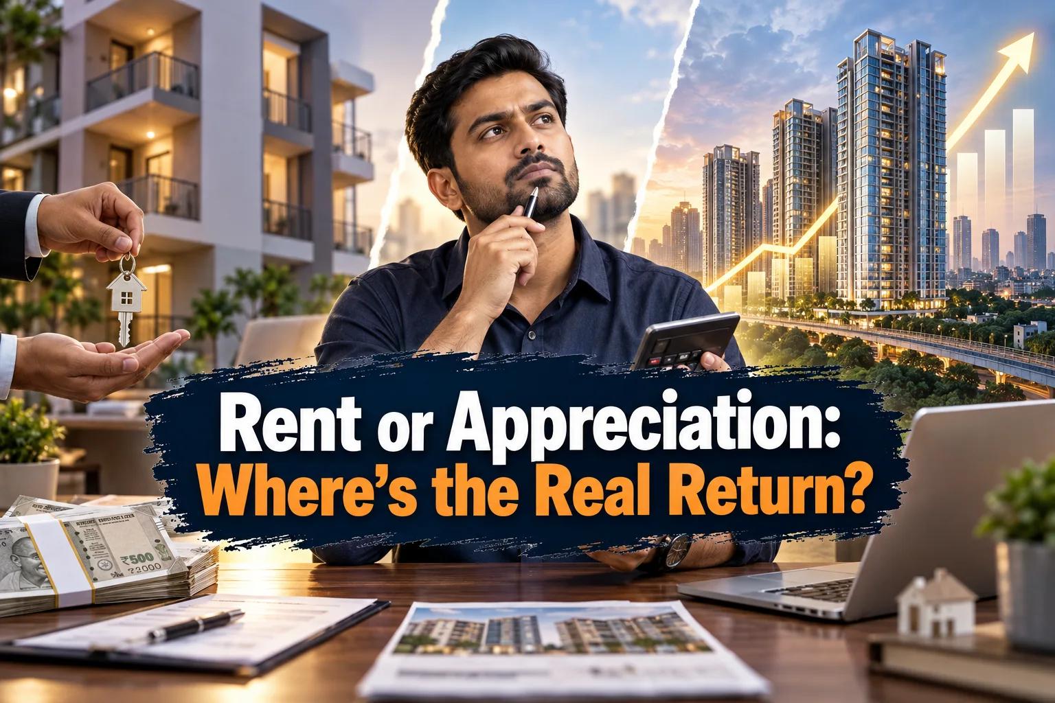 Rental Yield vs. Appreciation: India Real Estate Investor Guide