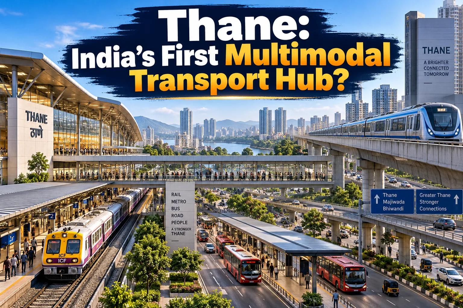 Thane: India's First Multimodal Transport Hub & Bullet Train Impac